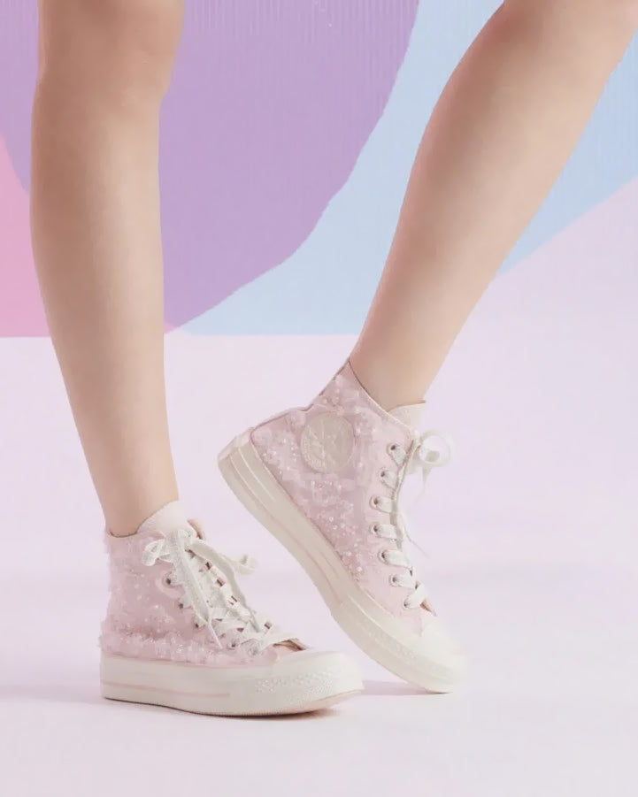 CHUCK 70 HI FABLE PINK/EGRET/FABLE PINK