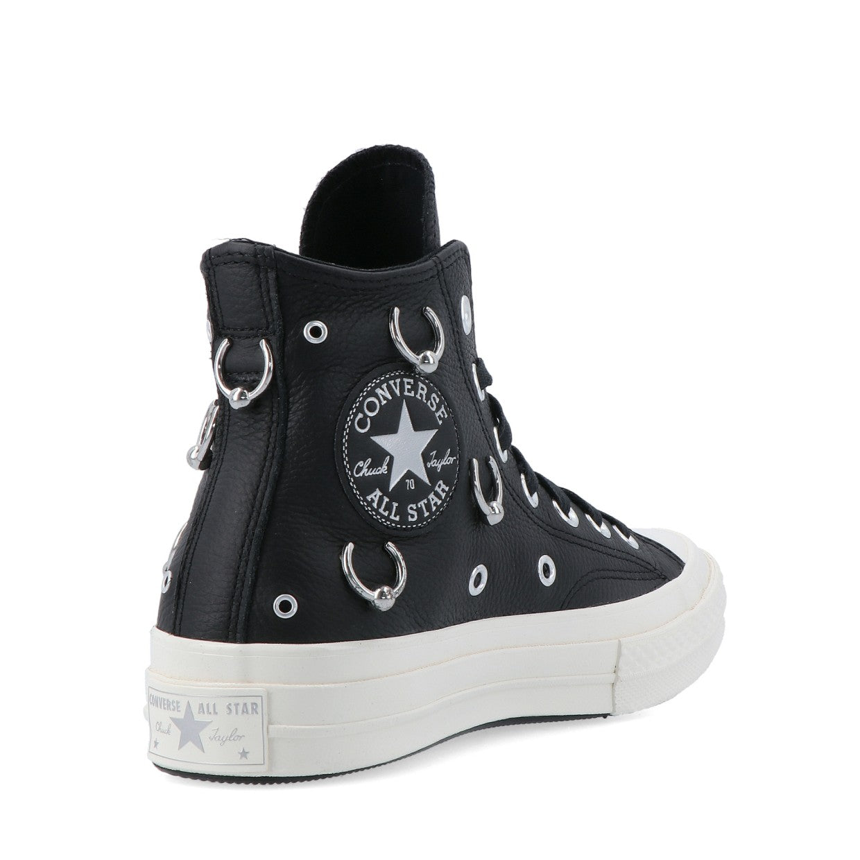 CHUCK 70 HI BLACK/SILVER/EGRET
