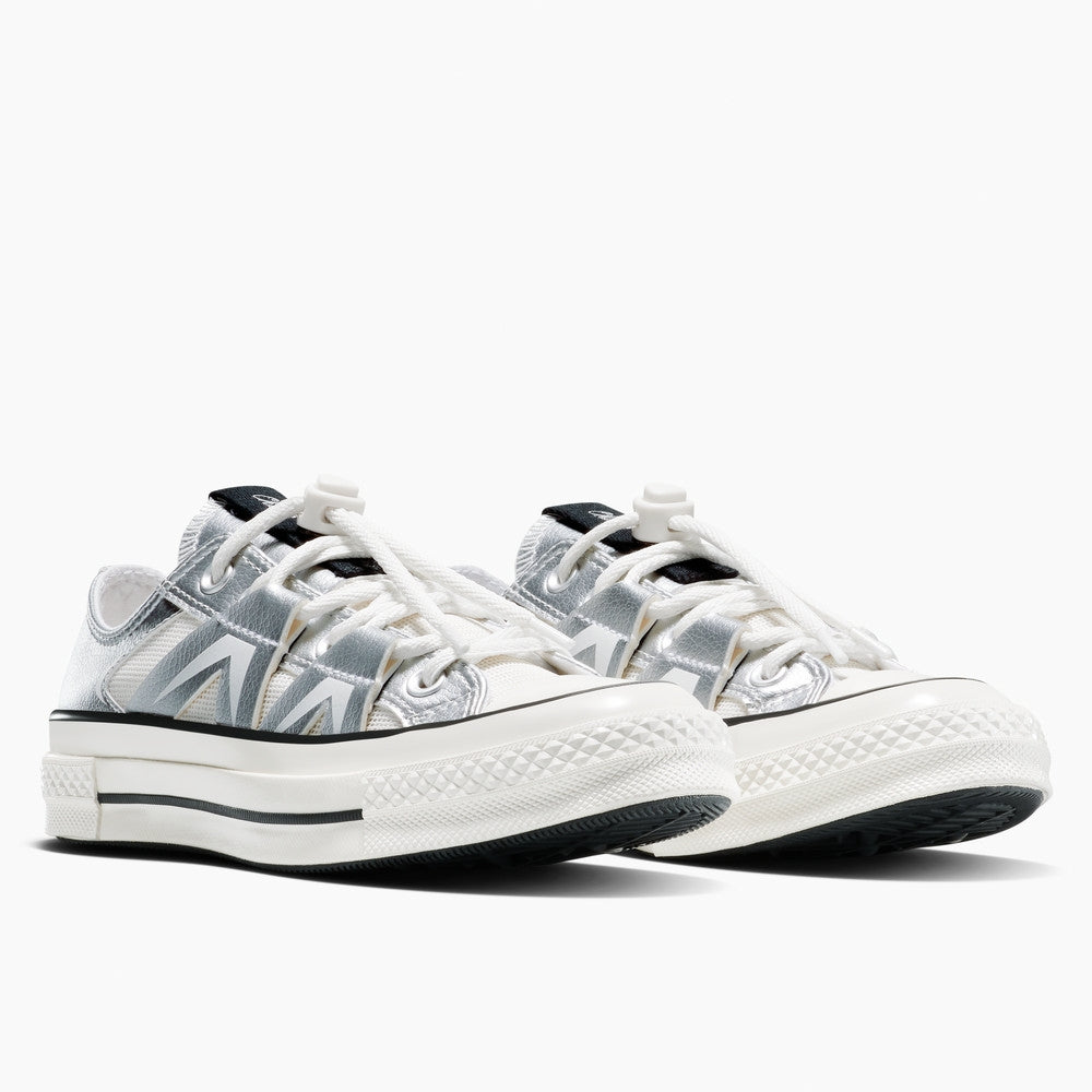 CHUCK 70 OX DULL SILVER/EGRET/BLACK