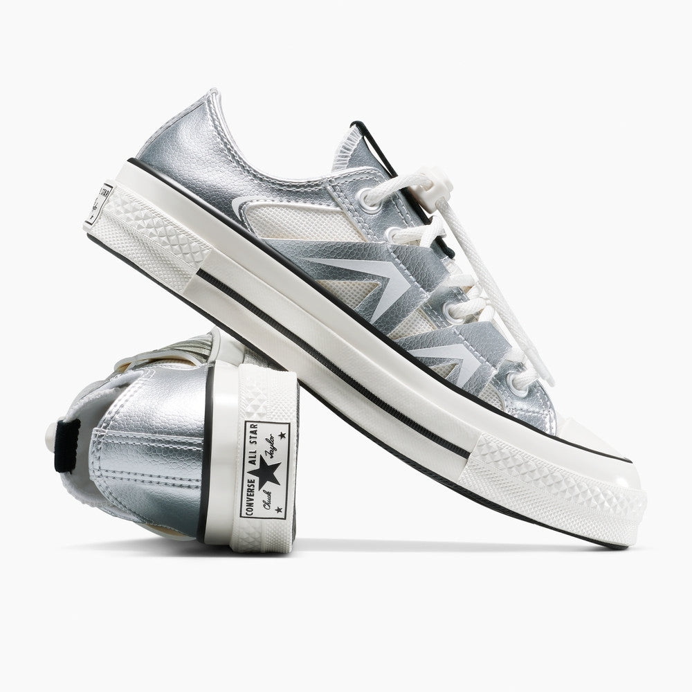 CHUCK 70 OX DULL SILVER/EGRET/BLACK