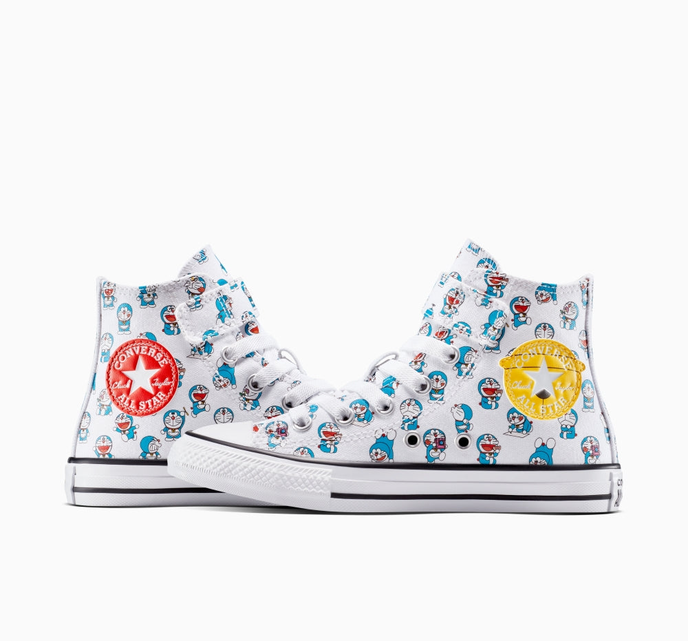 DORAEMON CTAS 1V HI WHITE/HAWAIIAN OCEAN/BLACK