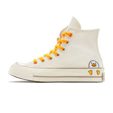 CHUCK 70 HI EGRET/FIELD ORANGE
