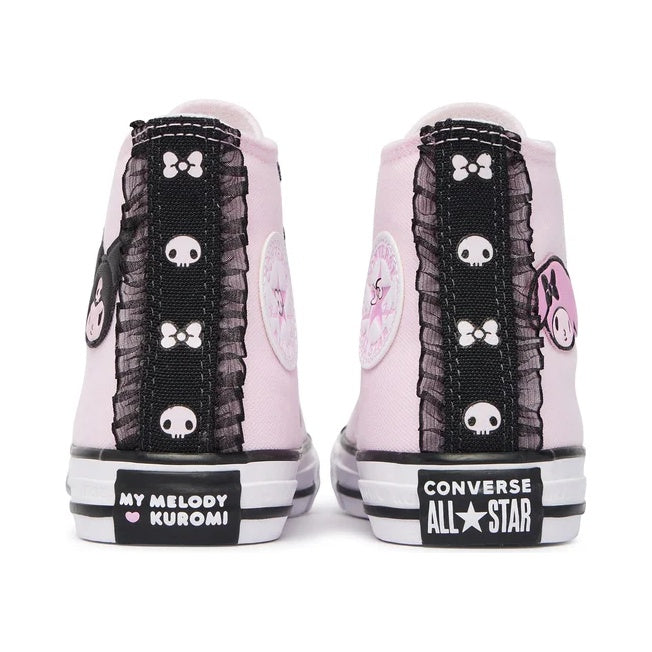 MY MELODY & KUROMI CTAS HI PINK/BROWN/BLACK