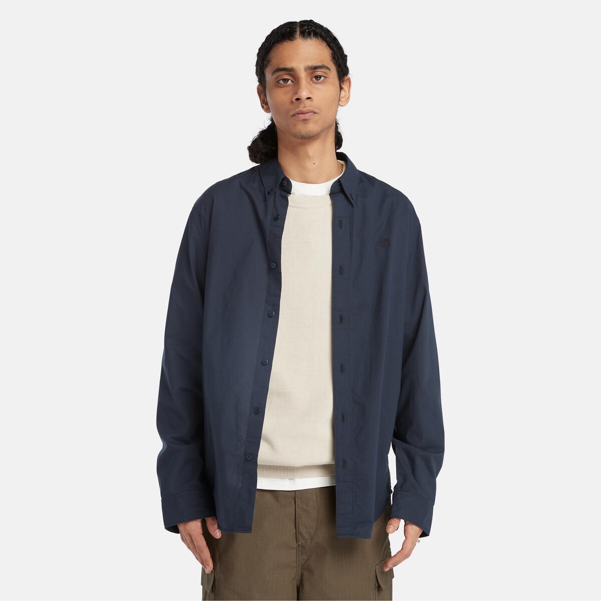 AF Poplin Shirt DARK SAPPHIRE,FQ