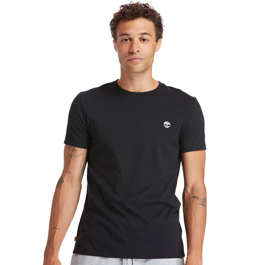 AF SS Dun-River Crew T BLACK,FQ