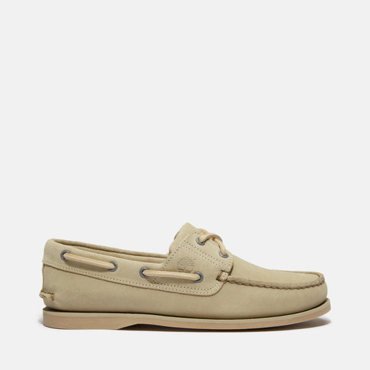 CLASSIC BOAT BOAT SHOE LT GREE,FQ