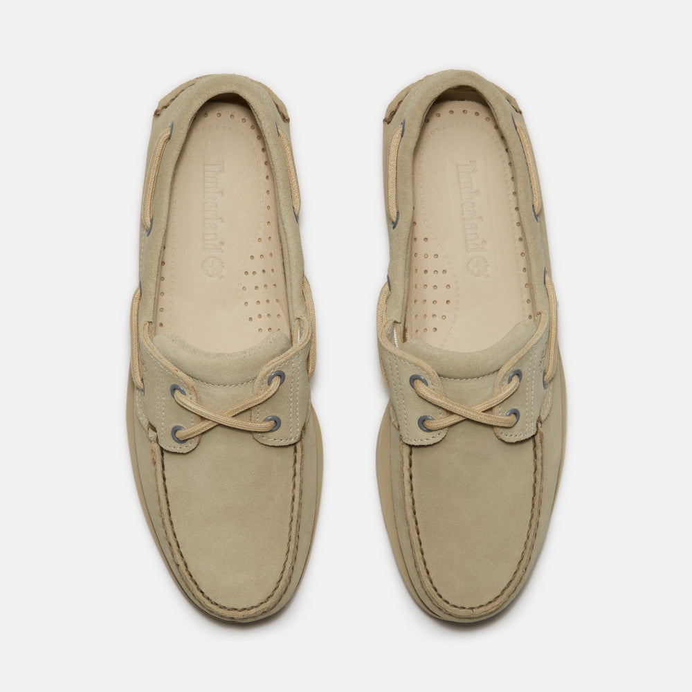 CLASSIC BOAT BOAT SHOE LT GREE,FQ