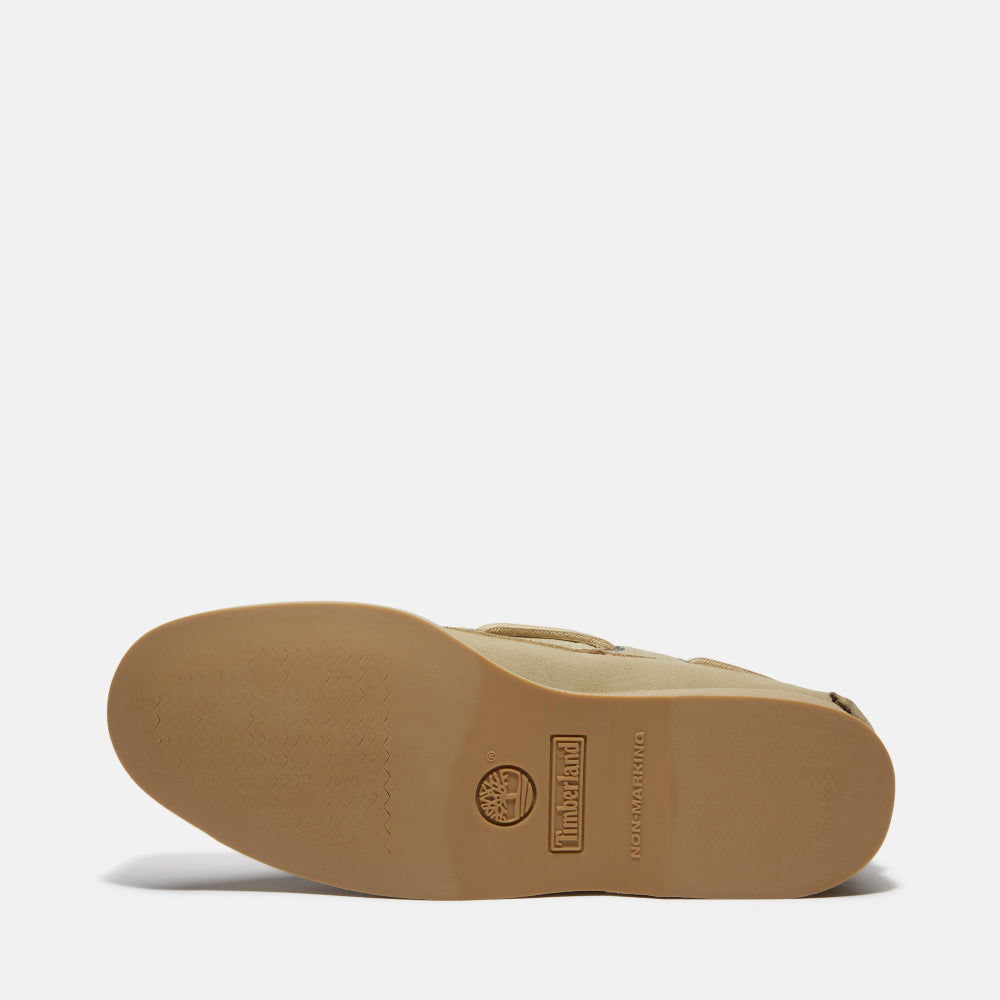 CLASSIC BOAT BOAT SHOE LT GREE,FQ