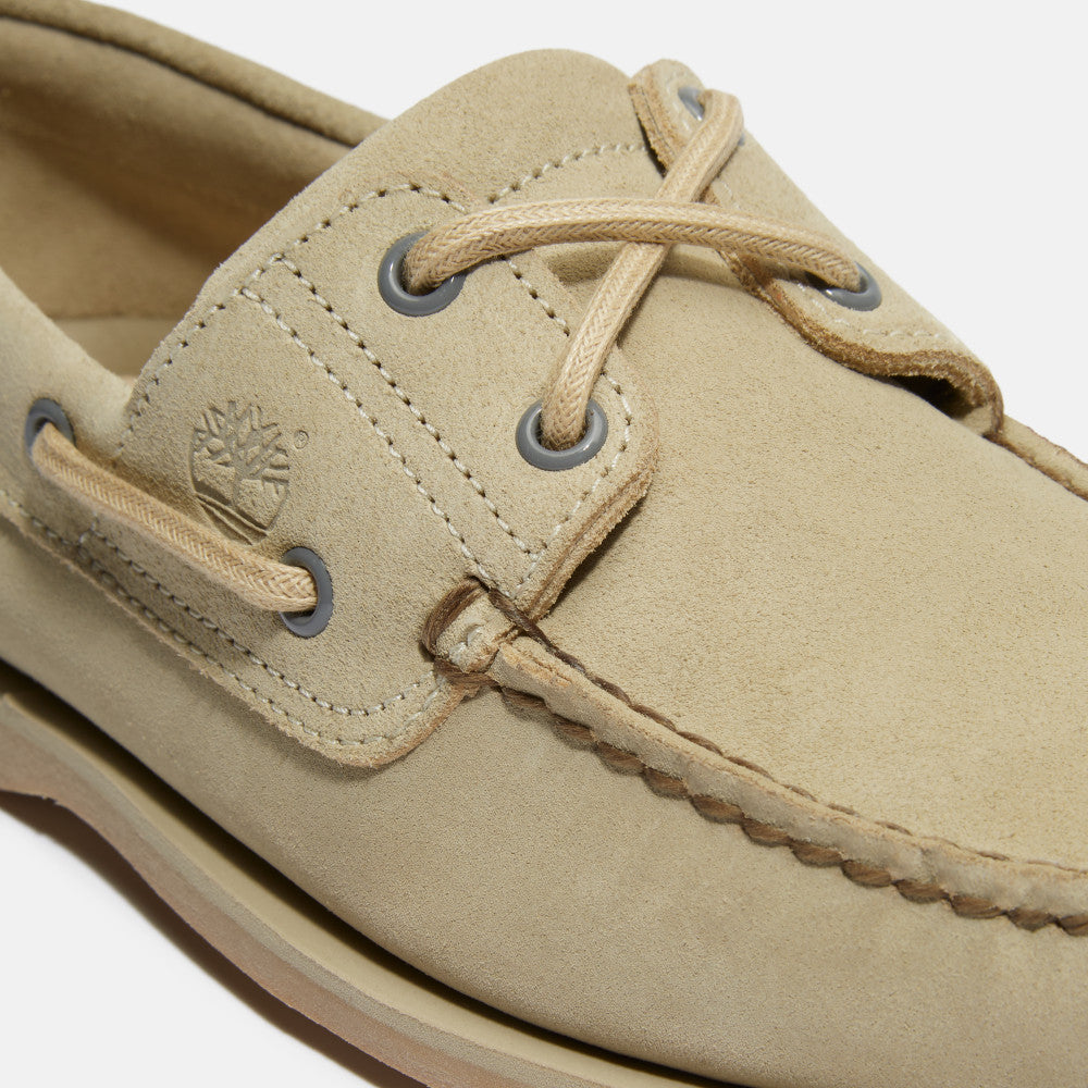 CLASSIC BOAT BOAT SHOE LT GREE,FQ