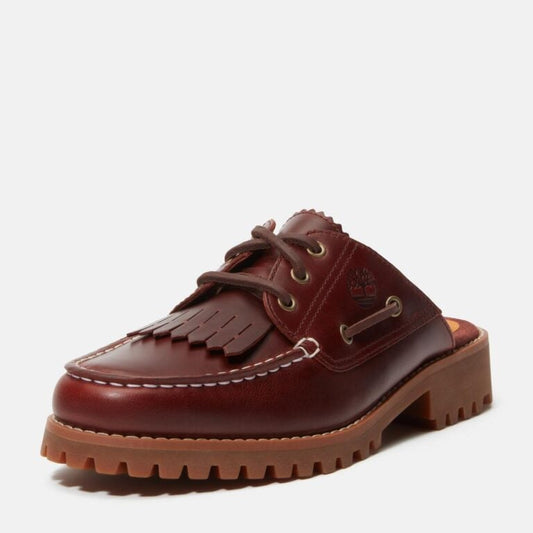 NOREEN MULE SHOE BURGUNDY FULL,FQ