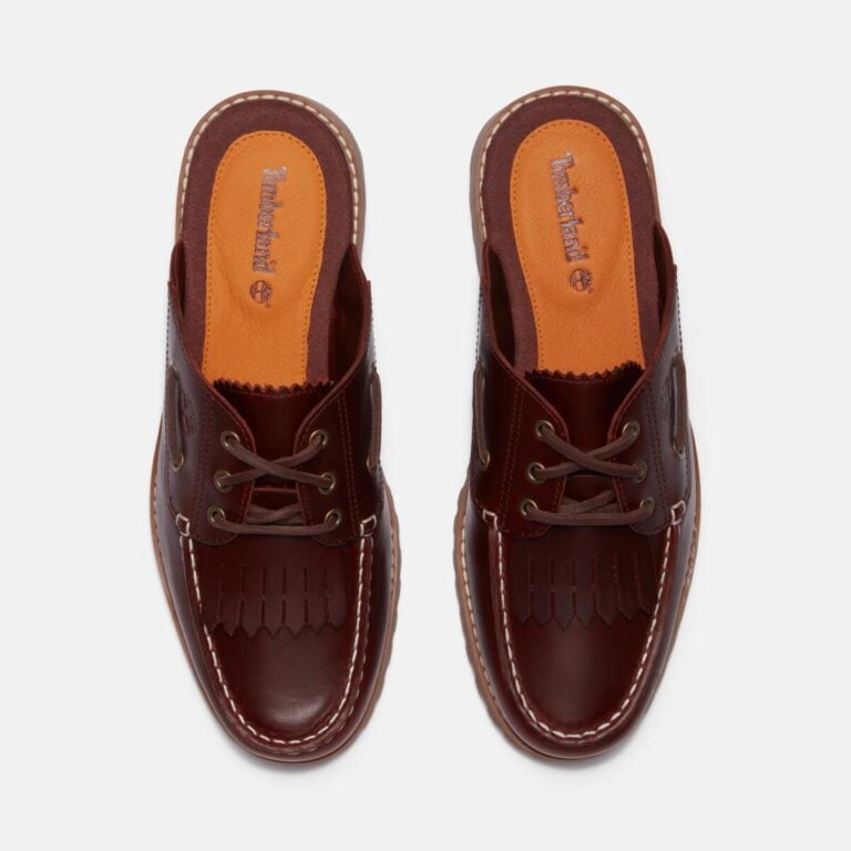 NOREEN MULE SHOE BURGUNDY FULL,FQ
