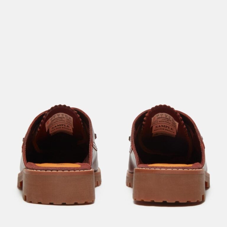 NOREEN MULE SHOE BURGUNDY FULL,FQ