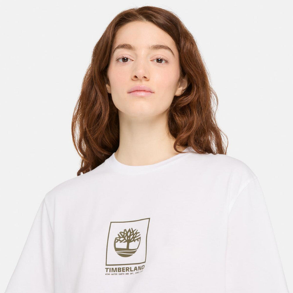 AF SS STACK CAMO TEE WHITE,FQ