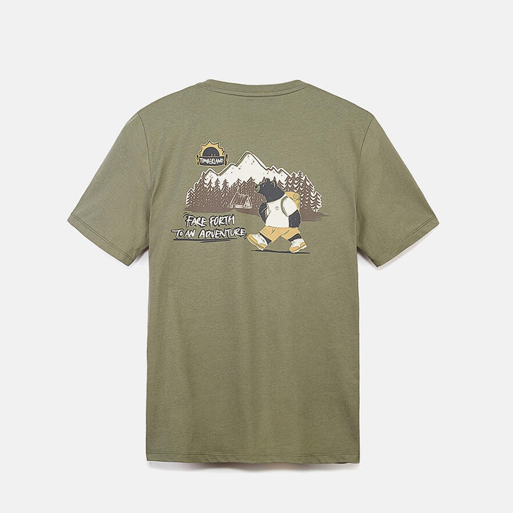 Outdoor bear graphic Tee 1 CAS