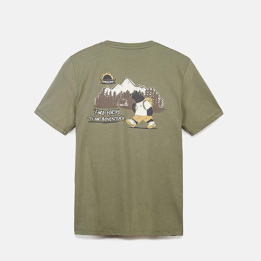 Outdoor bear graphic Tee 1 CAS