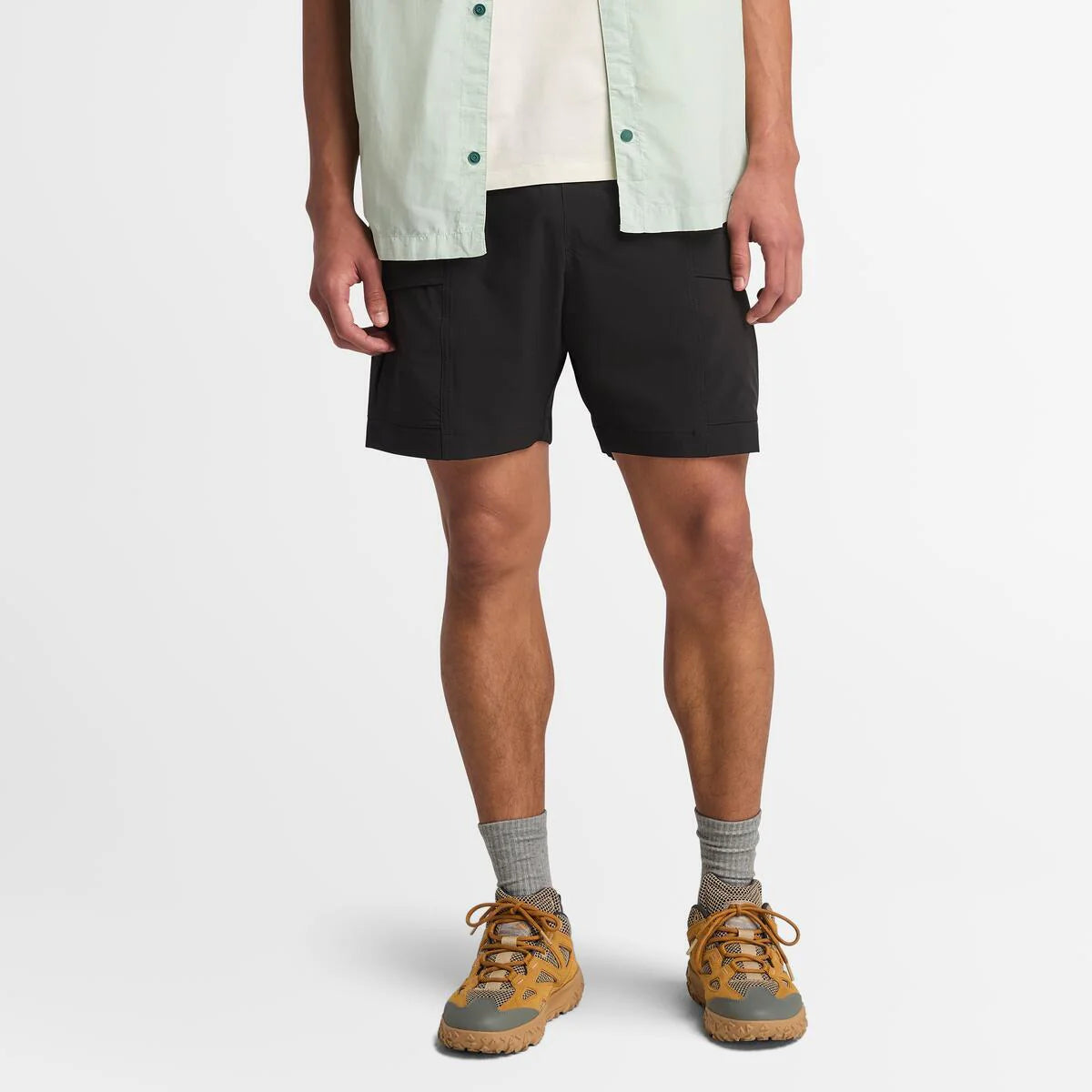QUICK-DRY CARGO SHORTS BLACK,FQ