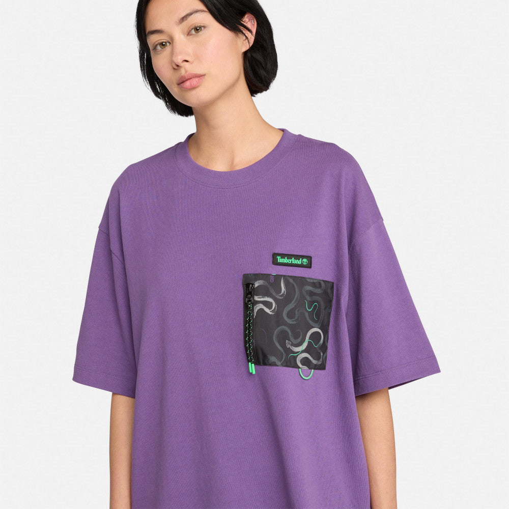 Lunar New Year Badge Short Sle,FQ