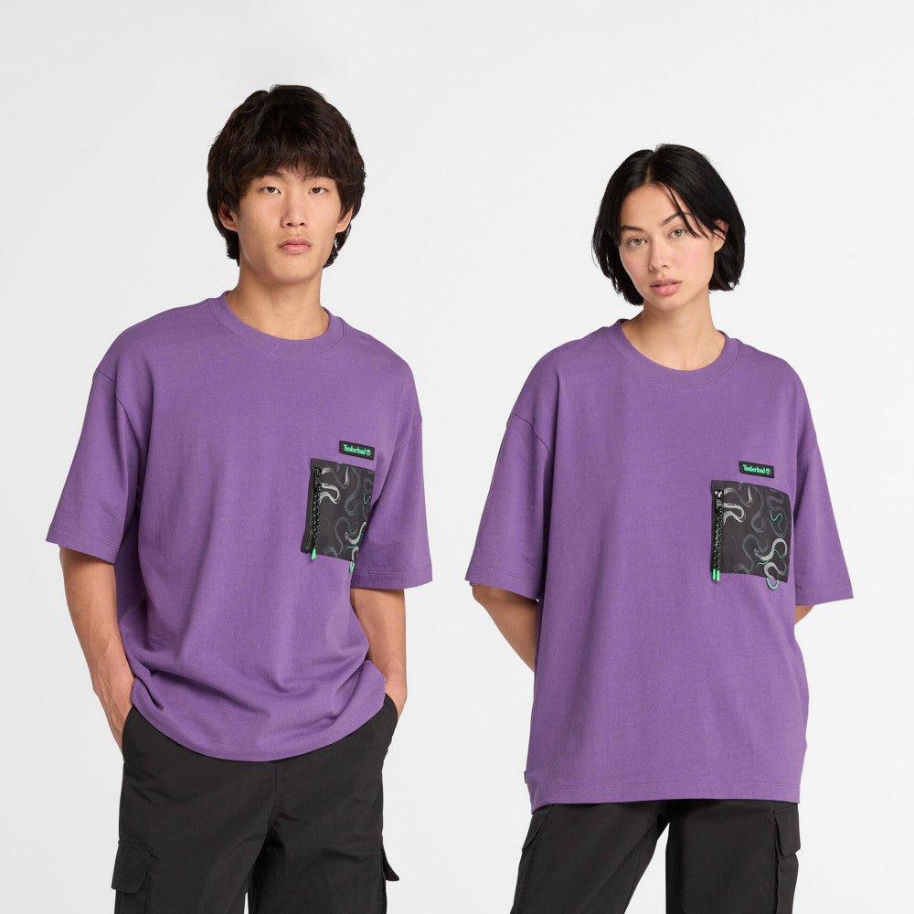 Lunar New Year Badge Short Sle,FQ