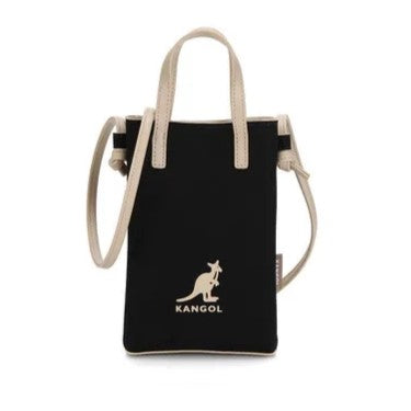 KANGOL Duo Canvas Mini Cross Bag