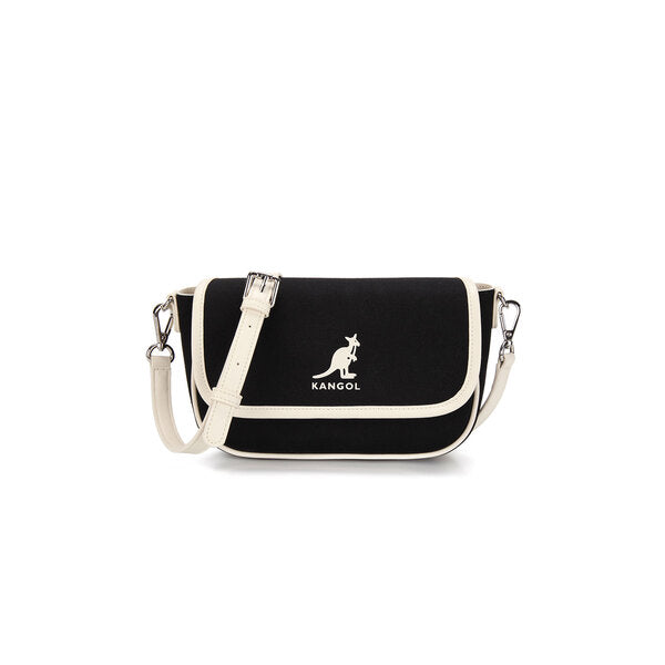 Duo Canvas Flap Cross Bag