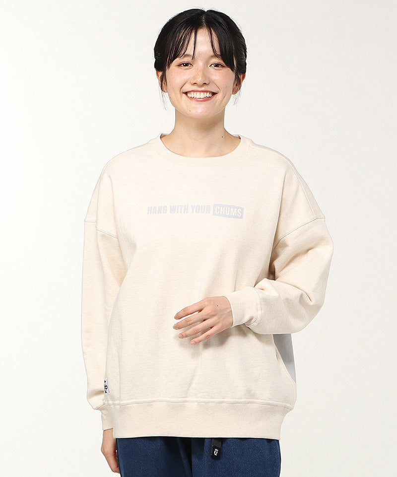 CHUMS OVERSIZED BIG BOOBY CREW TOP MS