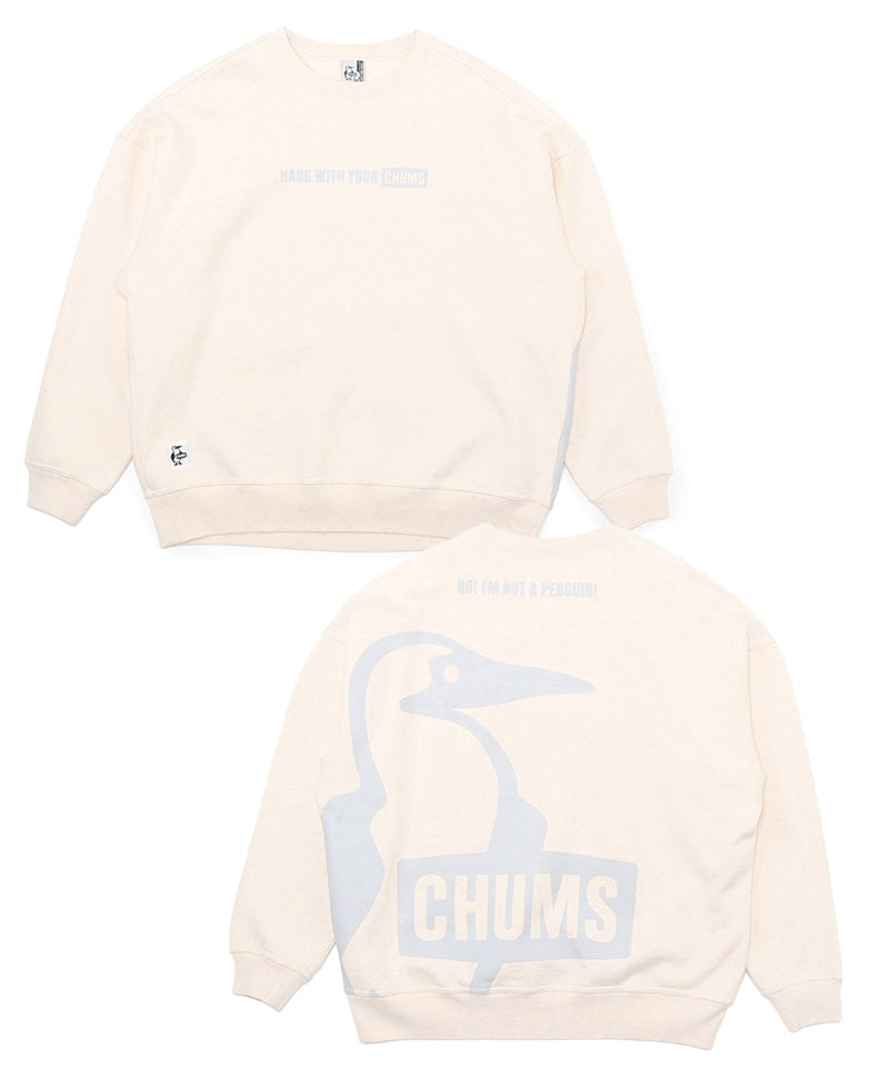 CHUMS OVERSIZED BIG BOOBY CREW TOP MS