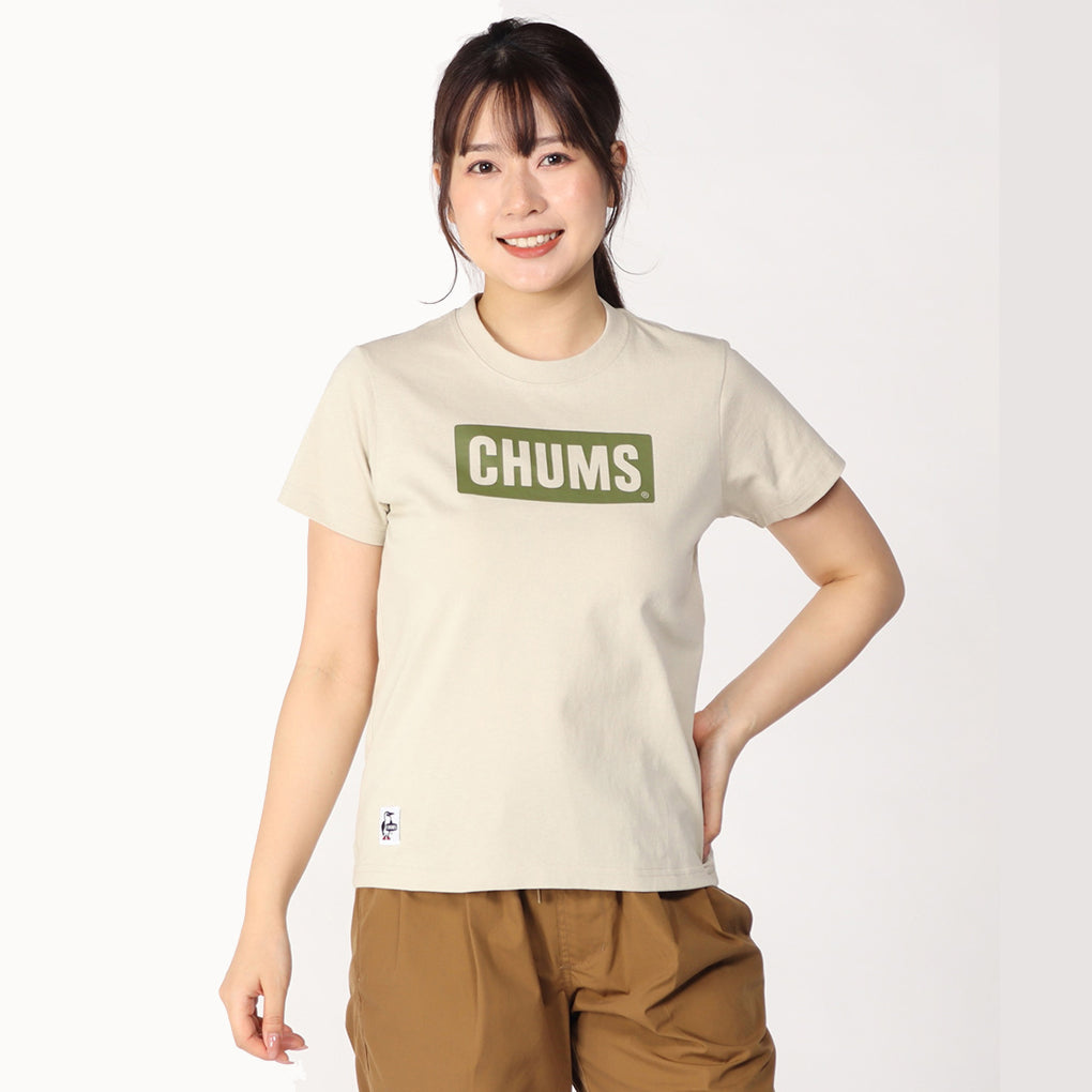 CHUMS LOGO T-SHIRT MS