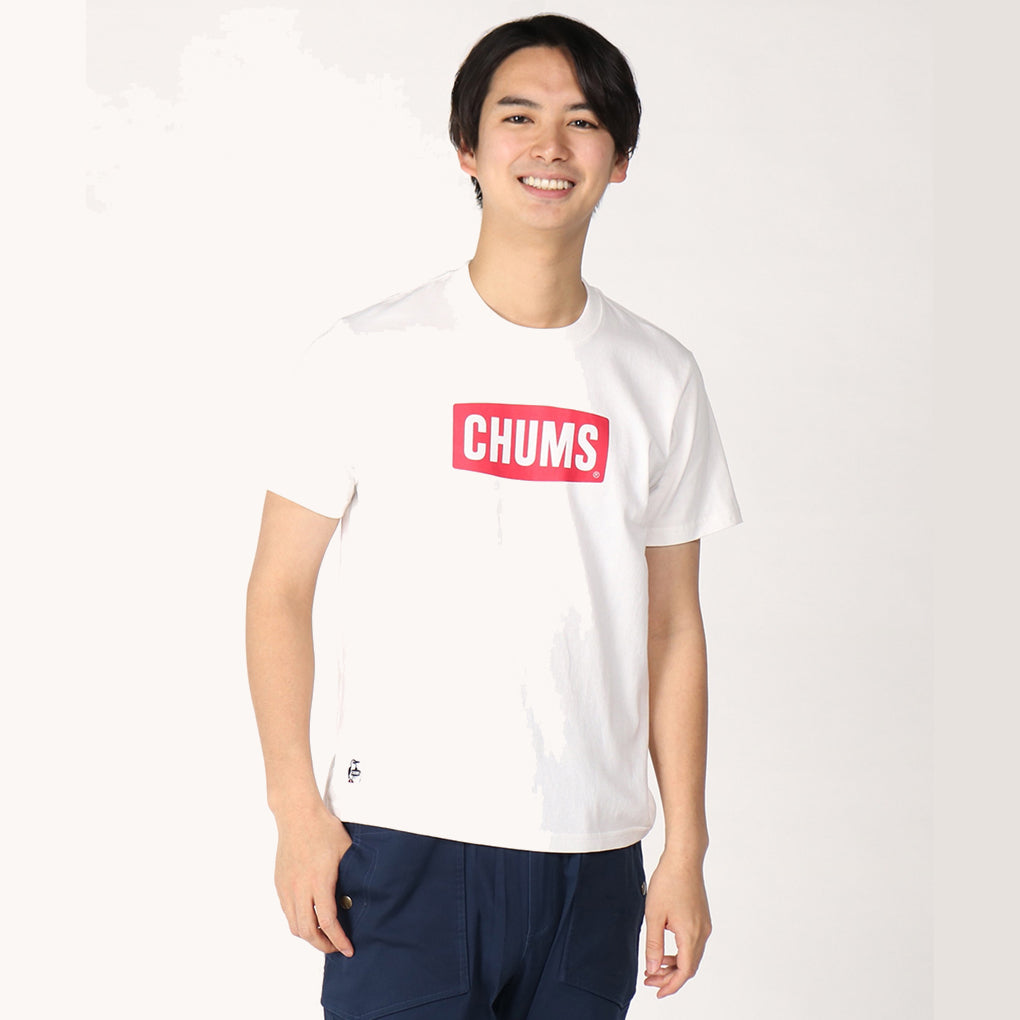 CHUMS LOGO T-SHIRT MS
