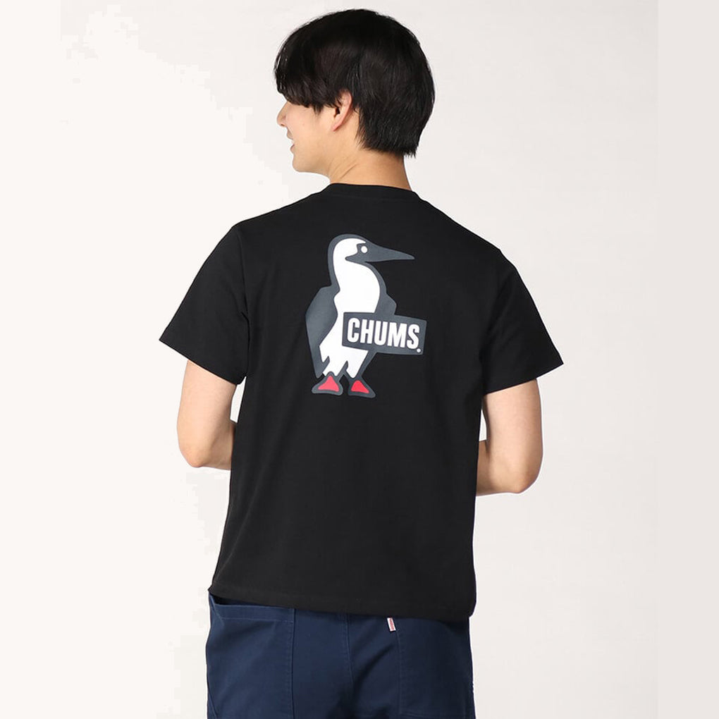 CHUMS BOOBY LOGO T-SHIRT MS