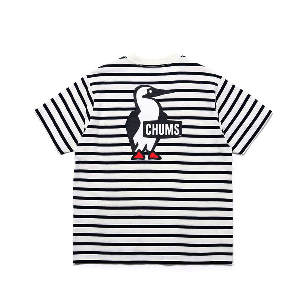 CHUMS BOOBY LOGO T-SHIRT MS