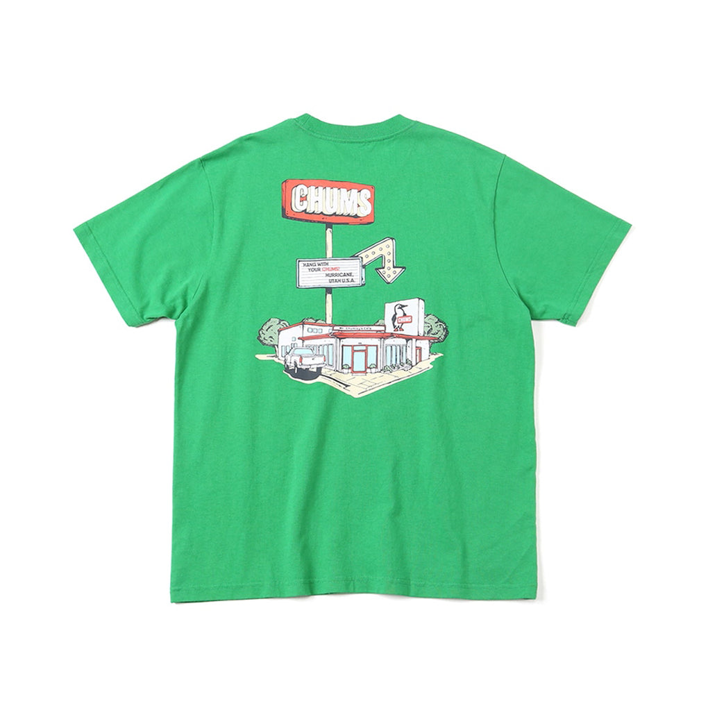 CHUMS CLEAN RIVER T-SHIRT MS