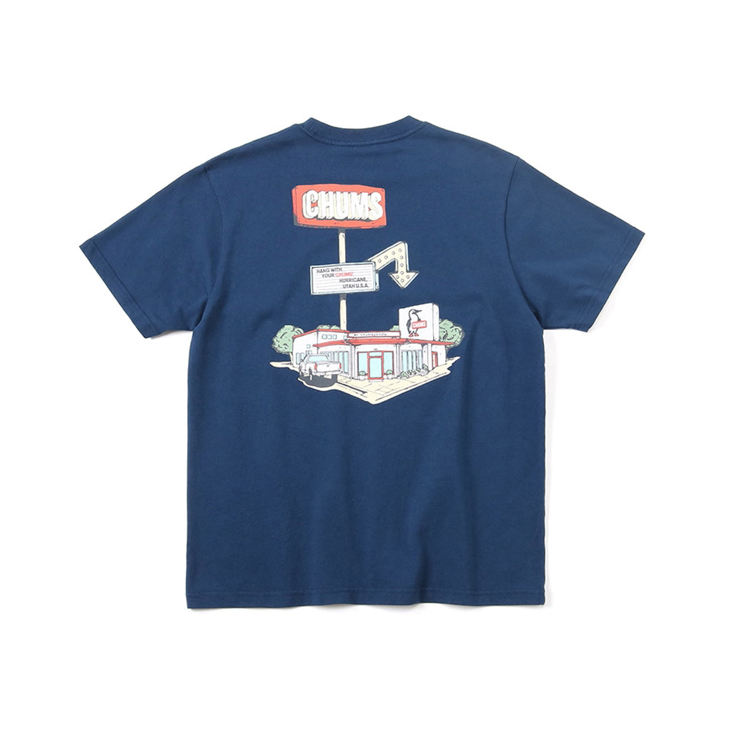 CHUMS CLEAN RIVER T-SHIRT MS
