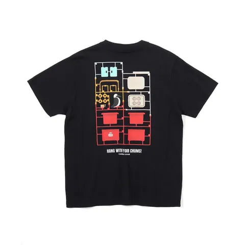 CHUMS CAMPER COOLER POCKET T-SHIRT MS