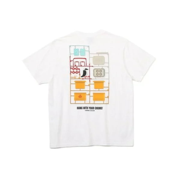 CHUMS CAMPER COOLER POCKET T-SHIRT MS