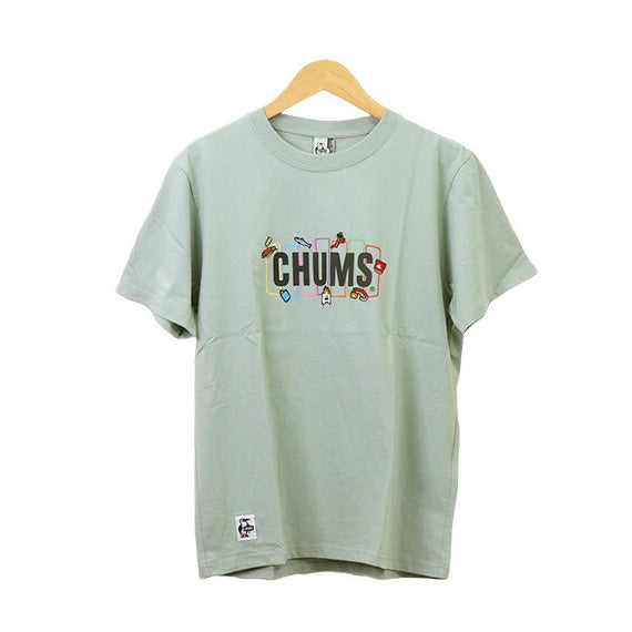 CHUMS WHAT TO DO IN CAMPING T-SHIRT MS