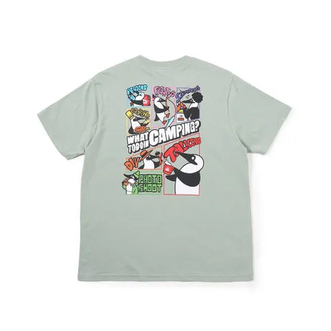 CHUMS WHAT TO DO IN CAMPING T-SHIRT MS
