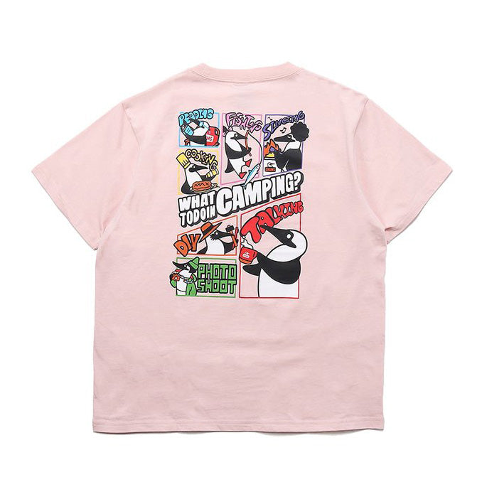 CHUMS WHAT TO DO IN CAMPING T-SHIRT MS