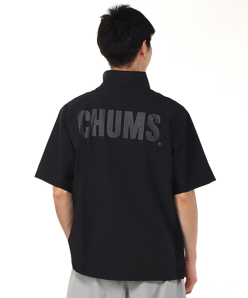CHUMS AIRTRAIL STRETCH HALF ZIP TOP MS