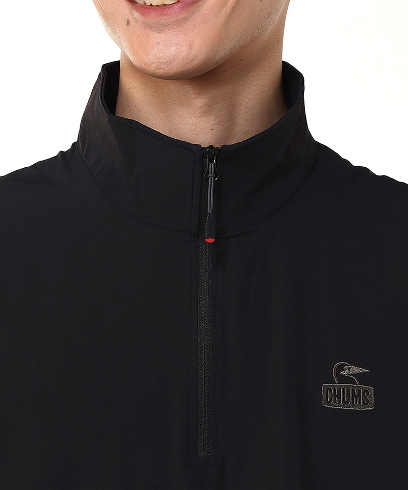 CHUMS AIRTRAIL STRETCH HALF ZIP TOP MS