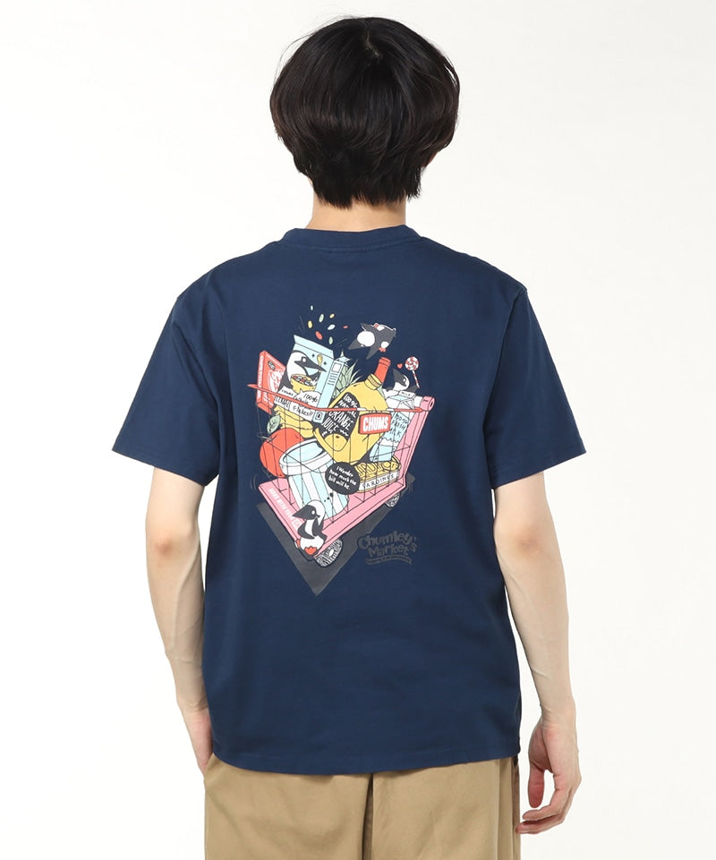 CHUMS CHUMLEY/S MARKET POCKET T-SHIRT MS