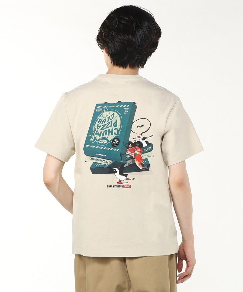 CHUMS PIZZA BOX T-SHIRT MS