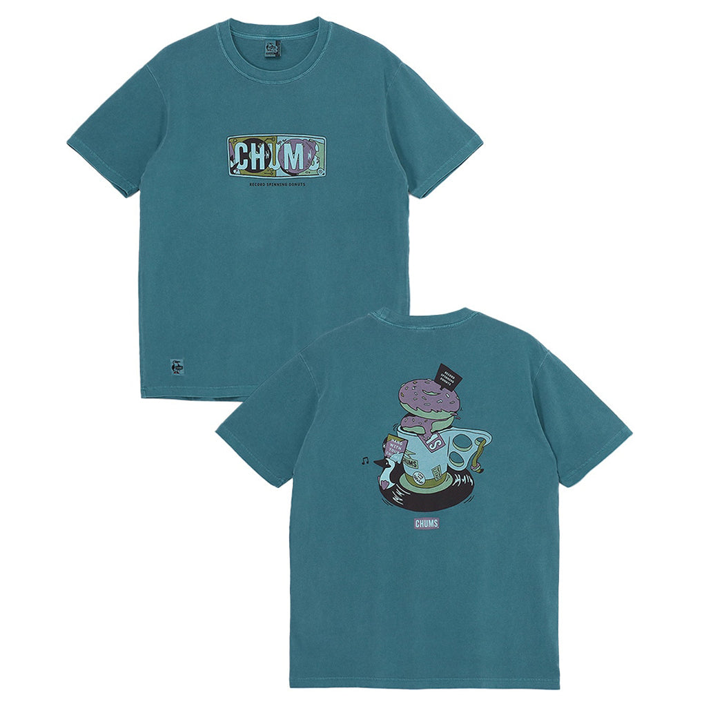 CHUMS RECORD & DONUTS T-SHIRT MS
