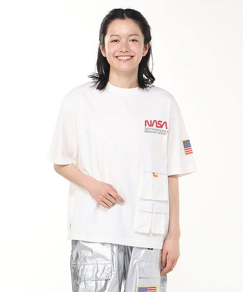 CHUMS NASA X CHUMS SPACE POCKET T-SHIRTS MS