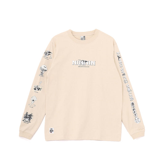 HOT CHOCOLATE POCKET BRUSHED L/S T-SHIRT MS