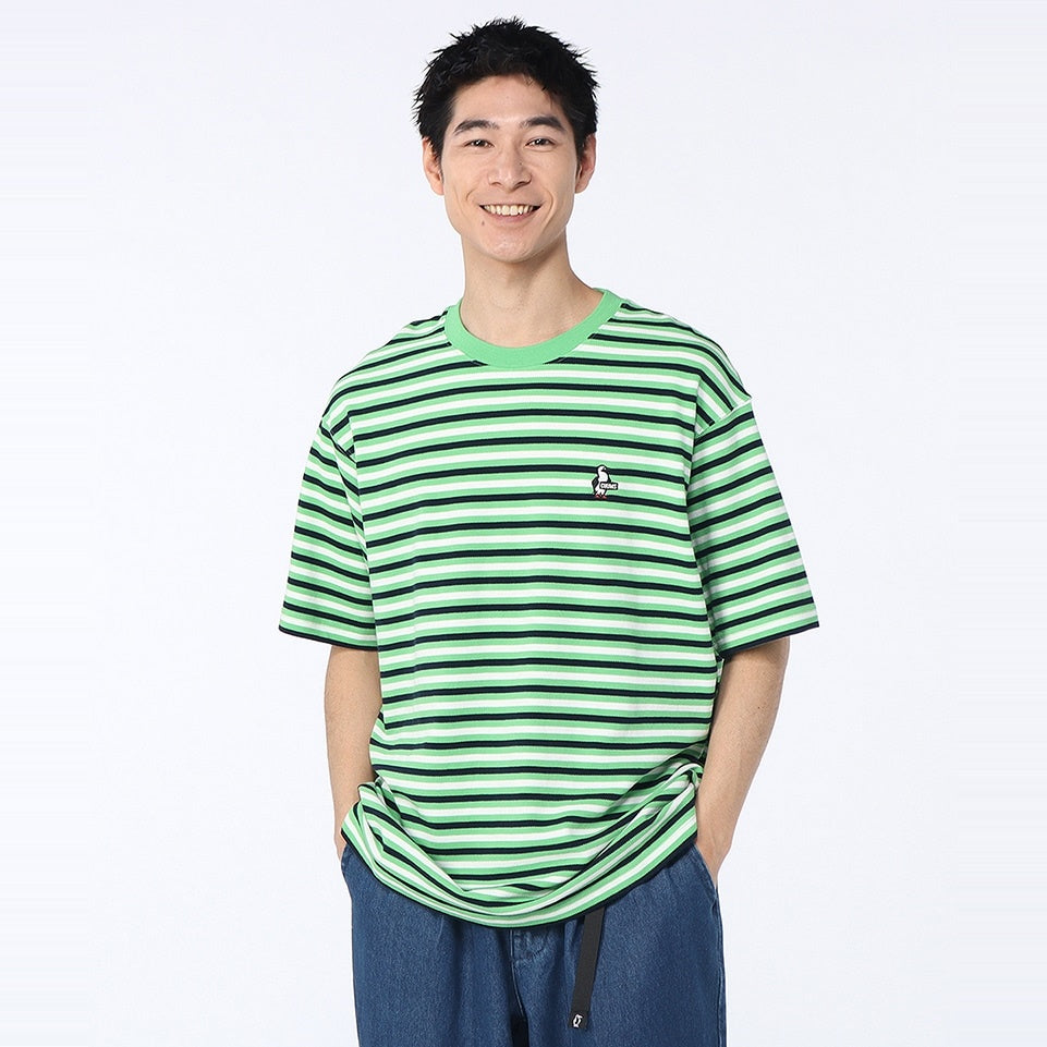 BOOBY BORDER PIQUE T-SHIRT MS
