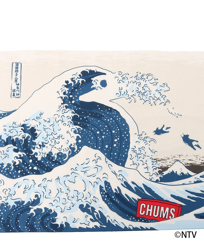 CHUMS x 葛飾北齋 浪裏 手ぬぐい