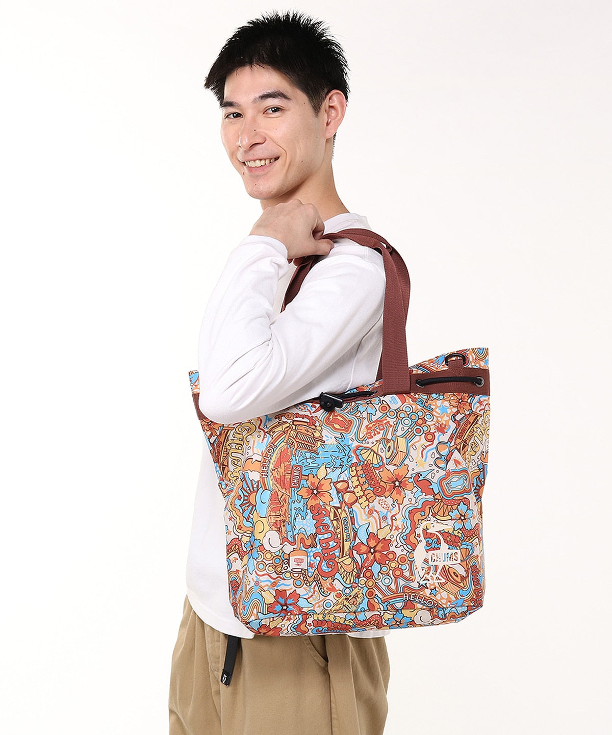 CHUMS EASY-GO 3WAY TOTE BAG
