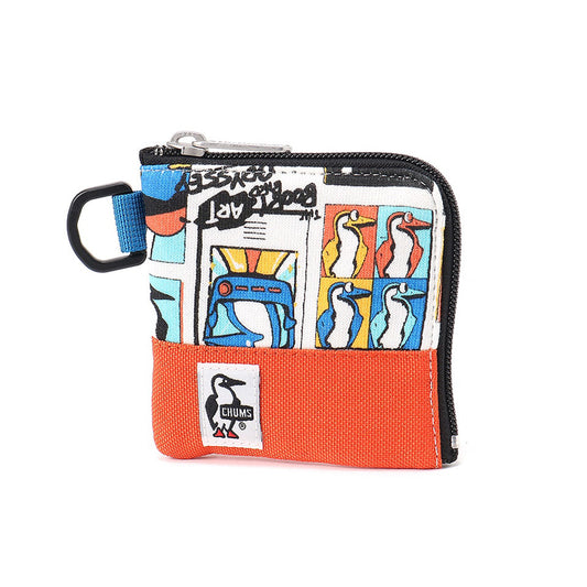CHUMS SQUARE COIN CASE SWEAT NYLON