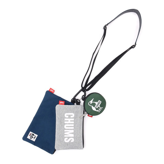 CHUMS 3P SHOULDER POUCH SWEAT NYLON
