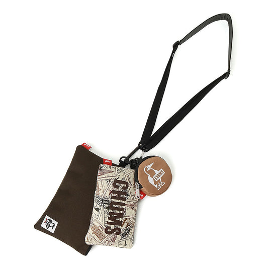 CHUMS 3P SHOULDER POUCH SWEAT NYLON